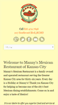 Mobile Screenshot of mannyskc.com